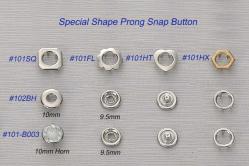  Special Shape Prong Snap Button 